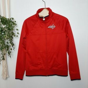 Washington Capitals women's jacket, track jacket, Ladies women size M reebok